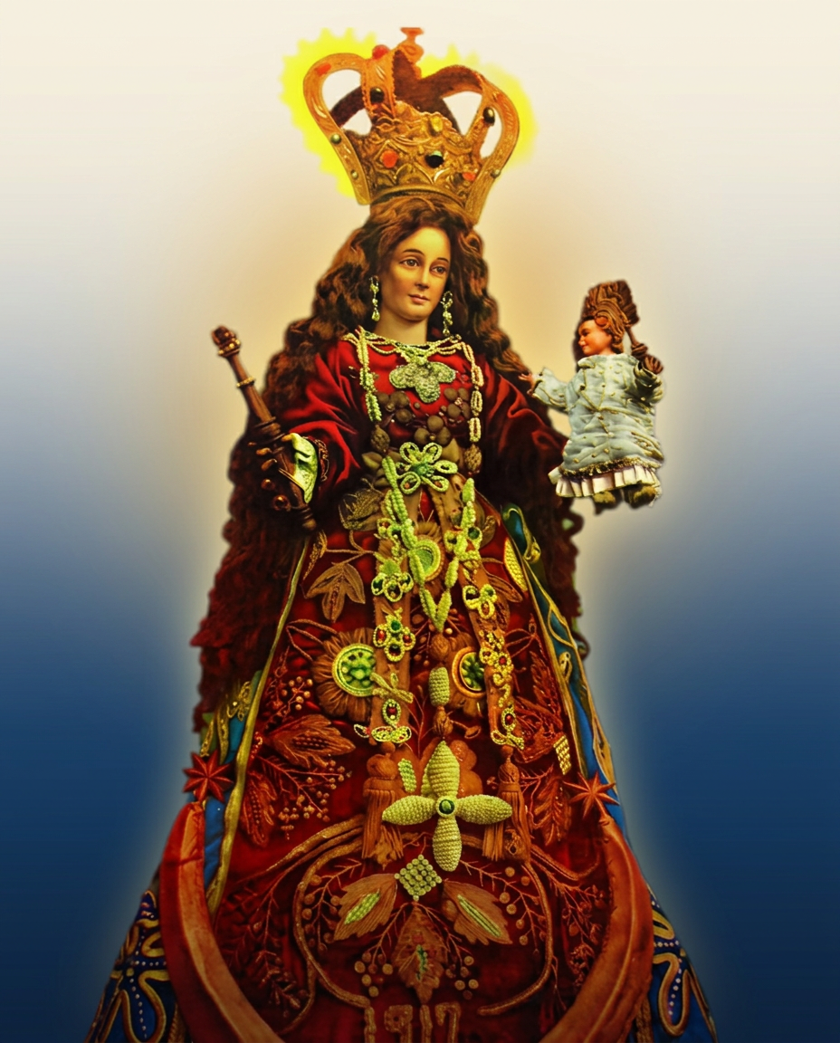 Imagen de Nuestra Señora de El Cisne, La Churonita, patrona del Ecuador